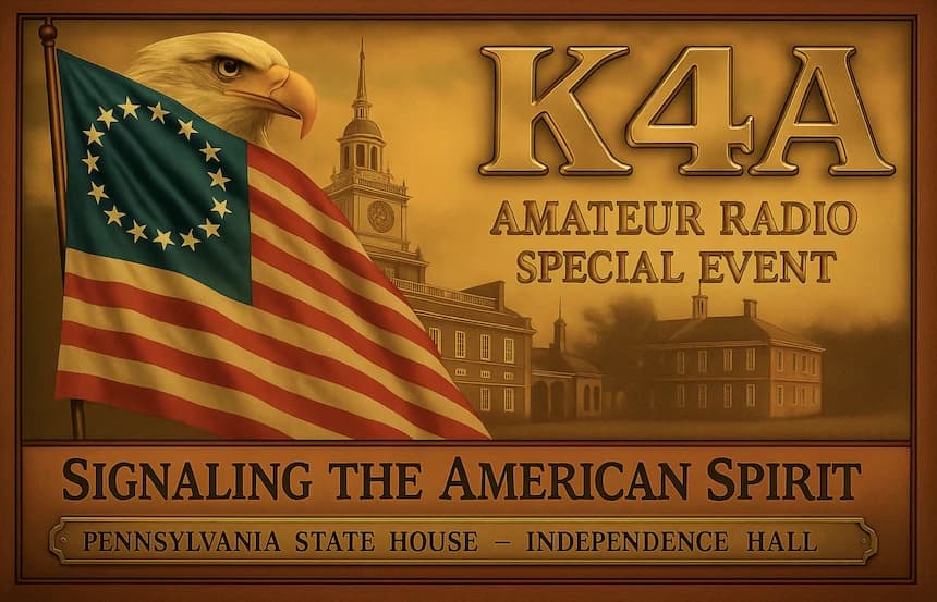 K4A Limited Edition Donor QSL Card